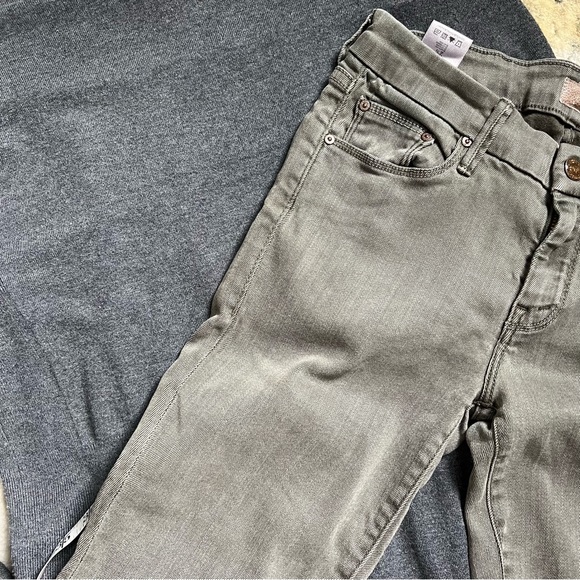 Mother Jeans - The Looker Ankle Zip in Sherwood Forest, Size 28 - Picture 7 of 8